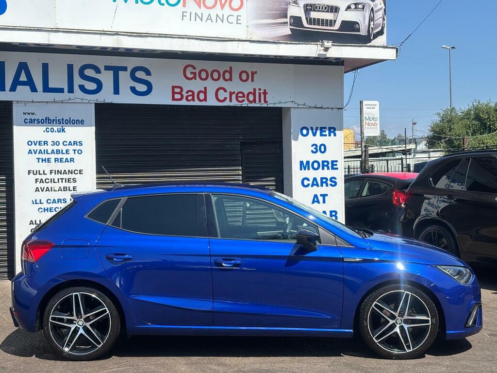 Seat Ibiza Hatchback 1.0 Tsi Fr Sport Euro 6 Ss Gpf 2 YW19DYC Blue #3