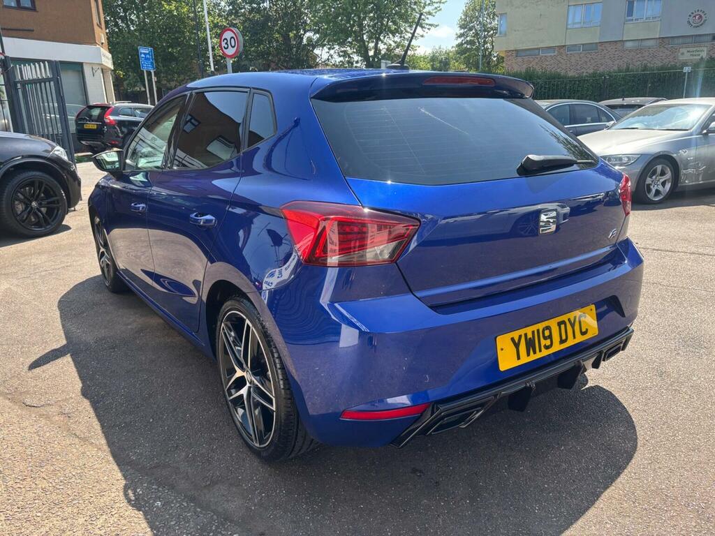 Seat Ibiza Hatchback 1.0 Tsi Fr Sport Euro 6 Ss Gpf 2 YW19DYC Blue #6