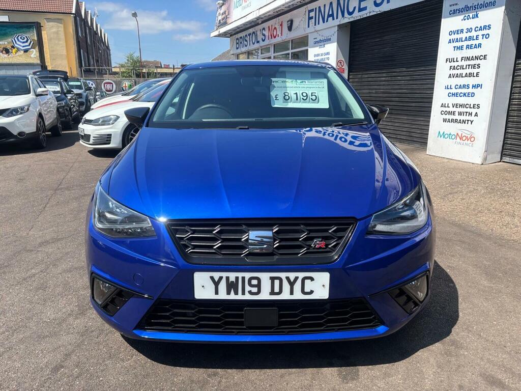 Seat Ibiza Hatchback 1.0 Tsi Fr Sport Euro 6 Ss Gpf 2 YW19DYC Blue #2