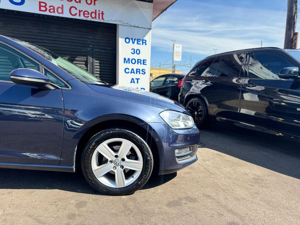 Volkswagen Golf Hatchback 1.6 Tdi Bluemotion Tech Match Dsg Euro 5 LT15KGV Blue #2