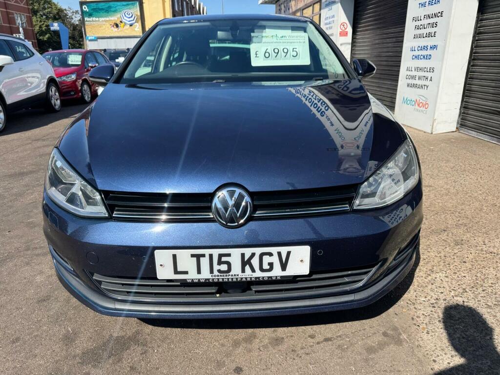 Volkswagen Golf Hatchback 1.6 Tdi Bluemotion Tech Match Dsg Euro 5 LT15KGV Blue #4