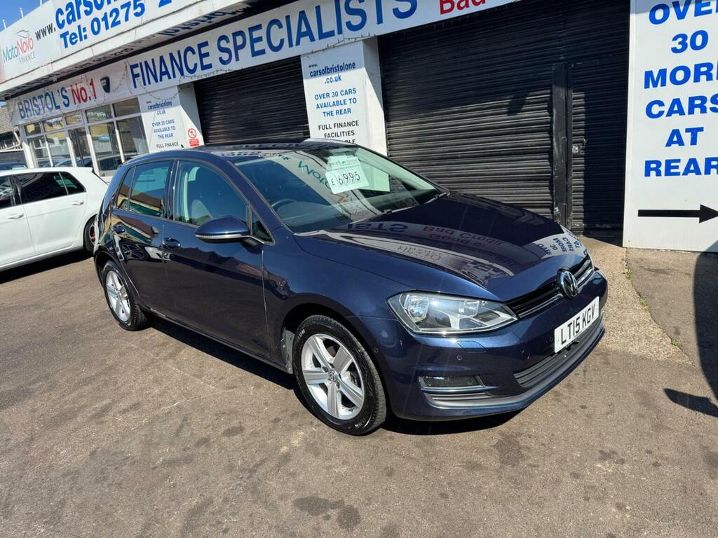 Volkswagen Golf Hatchback 1.6 Tdi Bluemotion Tech Match Dsg Euro 5 Blue