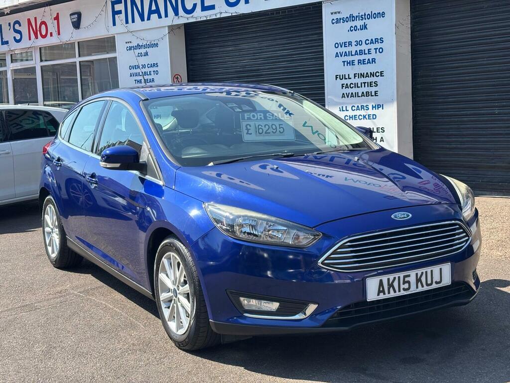 Ford Focus 1.0T Ecoboost Titanium Euro 6 Ss Blue