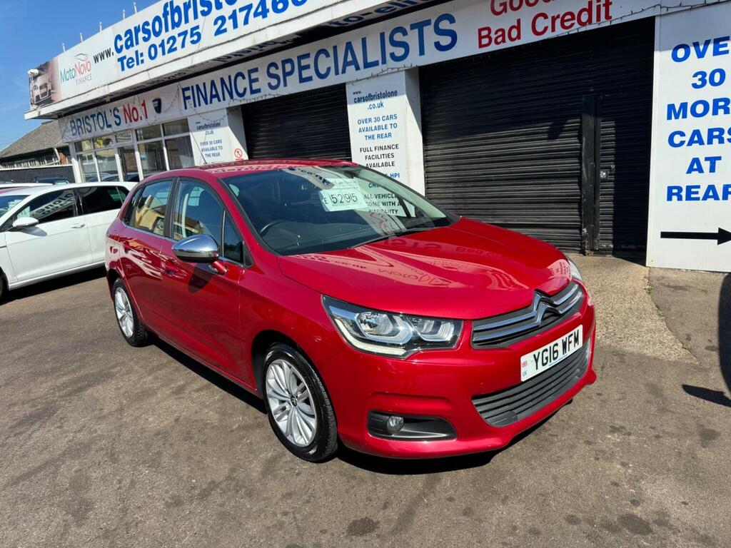 Citroen C4 1.2 Puretech Flair Euro 6 Ss Red