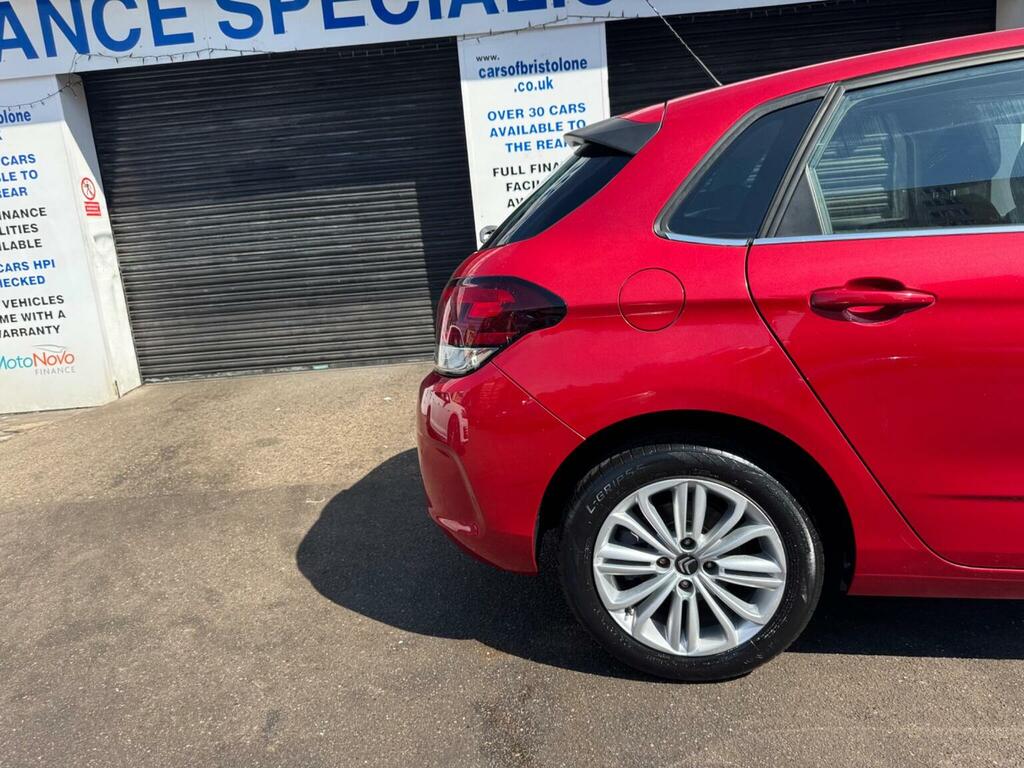 Citroen C4 Hatchback 1.2 Puretech Flair Euro 6 Ss 201 Red #3