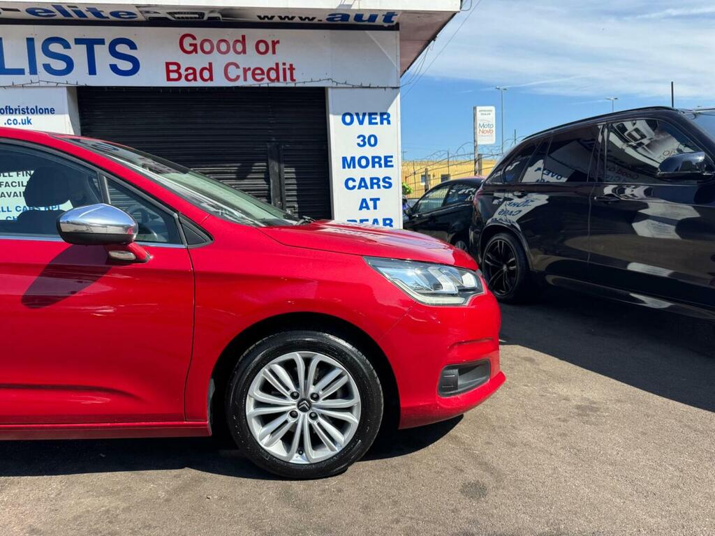 Citroen C4 Hatchback 1.2 Puretech Flair Euro 6 Ss 201 Red #2