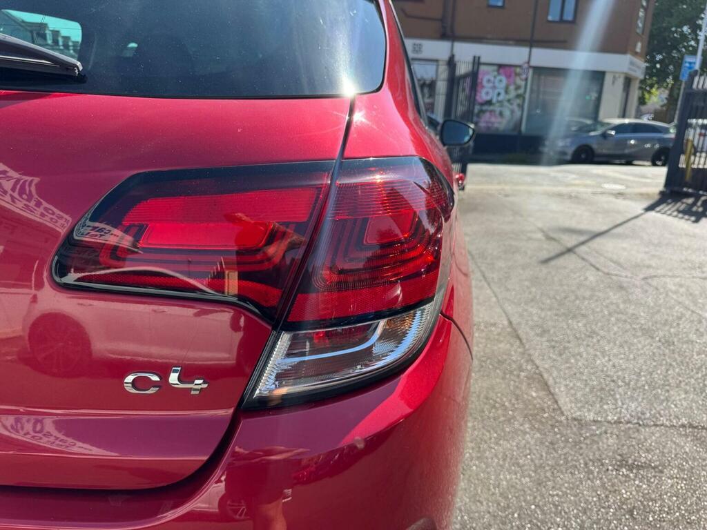 Citroen C4 Hatchback 1.2 Puretech Flair Euro 6 Ss 201 Red #5