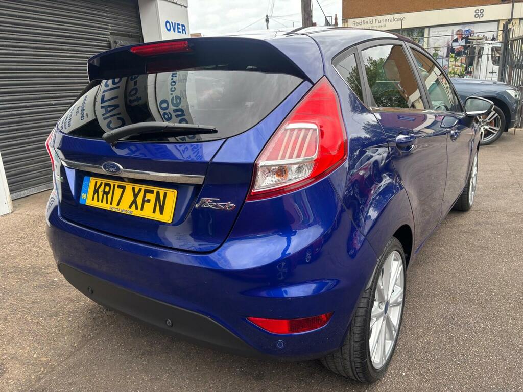 Ford Fiesta Hatchback 1.0T Ecoboost Titanium X Euro 6 Ss Blue #6