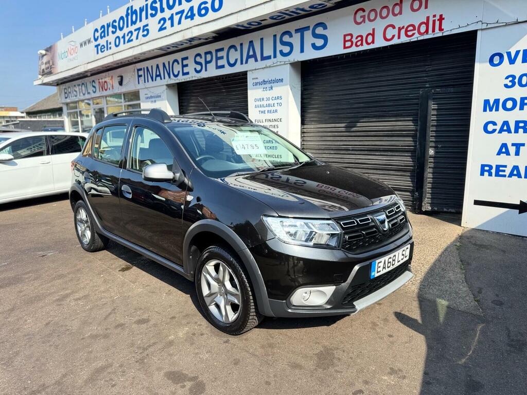 Dacia Sandero Stepway Hatchback 0.9 Tce Comfort Euro 6 Ss 20186 EA68LSC Black