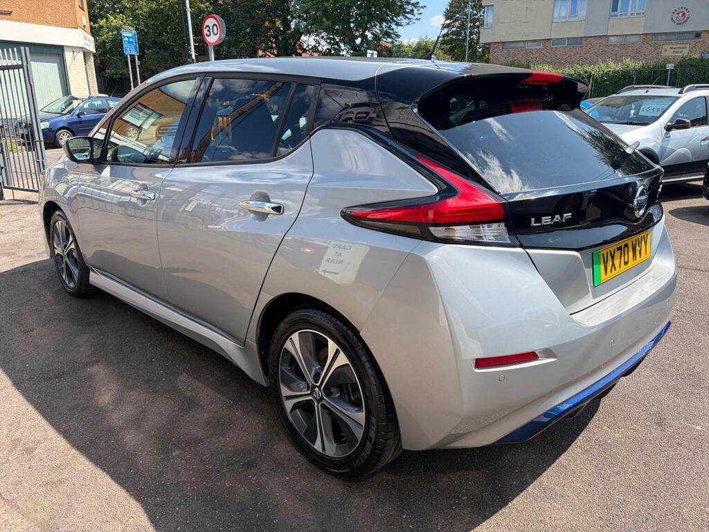 Nissan Leaf Hatchback 40Kwh N-connecta 202070 Silver #4