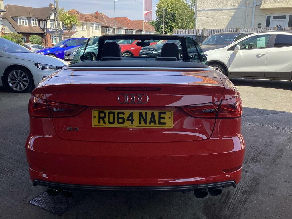 Audi S3 Convertible 2.0 Tfsi Cabriolet S Tronic Quattro Eu Red #4