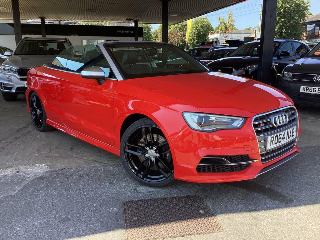 Audi S3 Convertible 2.0 Tfsi Cabriolet S Tronic Quattro Eu Red