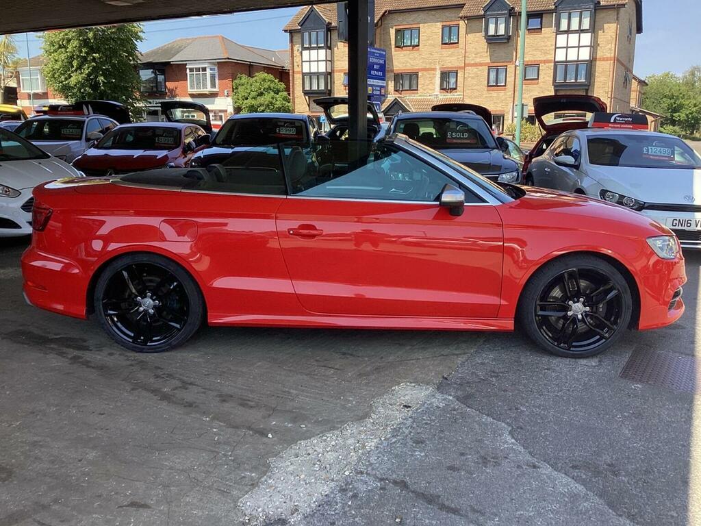 Audi S3 Convertible 2.0 Tfsi Cabriolet S Tronic Quattro Eu Red #2