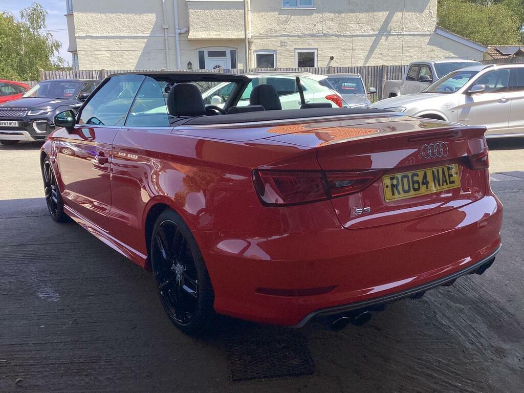 Audi S3 Convertible 2.0 Tfsi Cabriolet S Tronic Quattro Eu Red #5