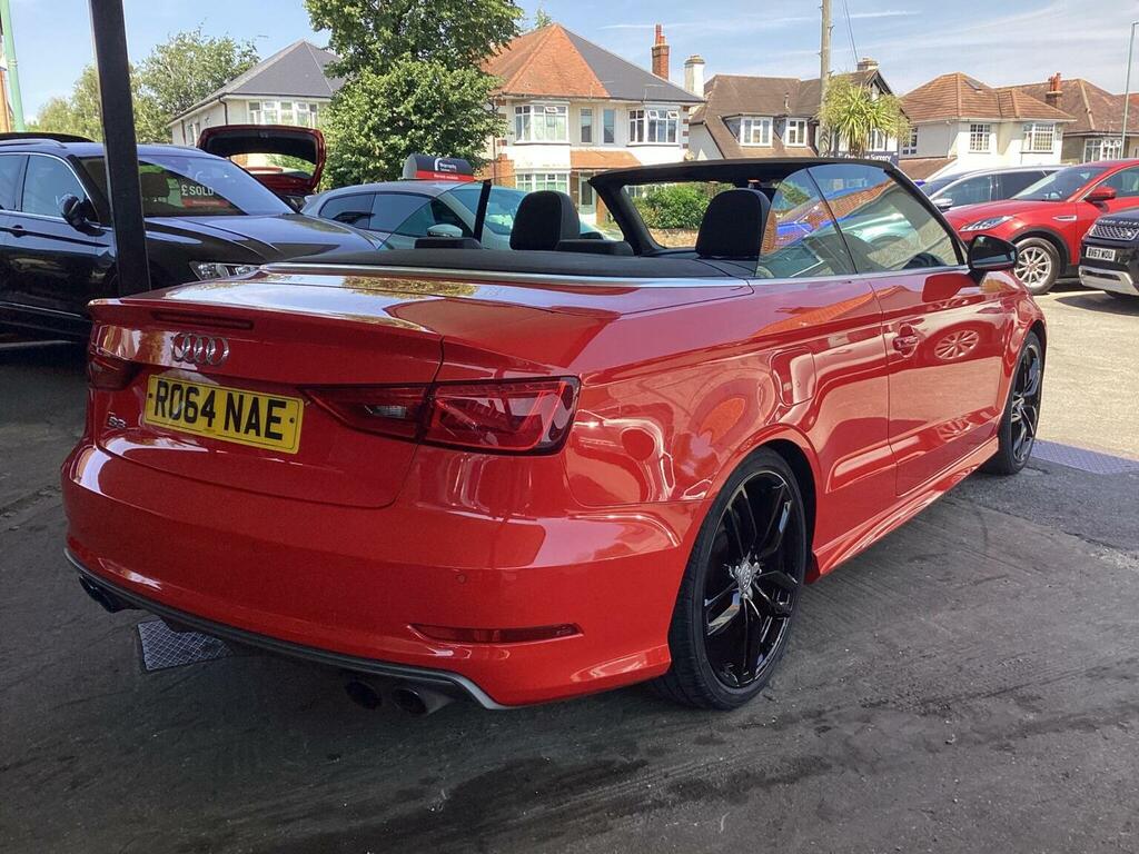 Audi S3 Convertible 2.0 Tfsi Cabriolet S Tronic Quattro Eu Red #3