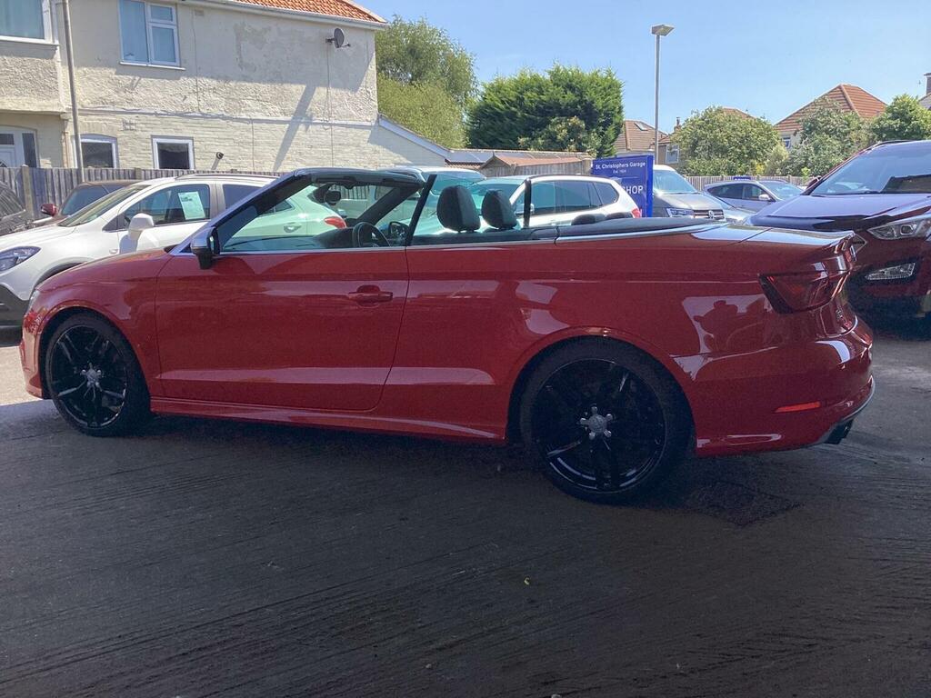 Audi S3 Convertible 2.0 Tfsi Cabriolet S Tronic Quattro Eu Red #6
