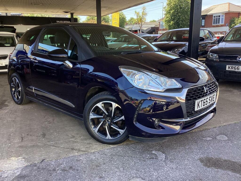 DS DS 3 Hatchback 1.6 Bluehdi Elegance Euro 6 Ss 2 Blue