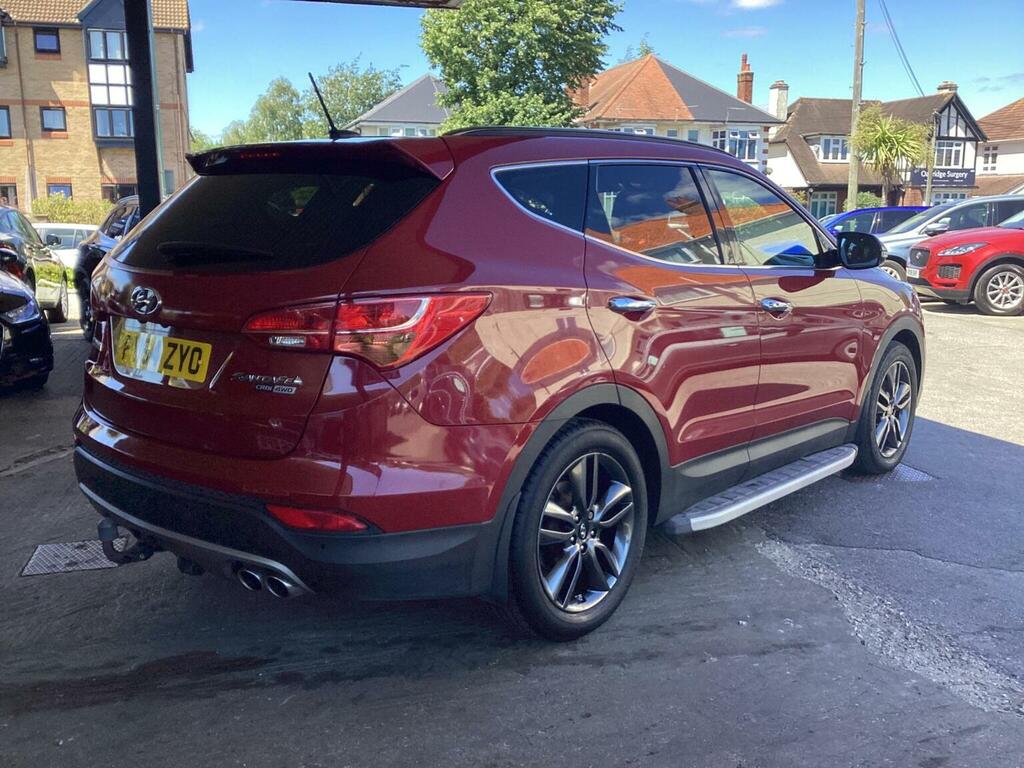 Hyundai Santa Fe Suv 2.2 Crdi Premium Se 4Wd Euro 5 7 Sea FY64ZYO Red #3