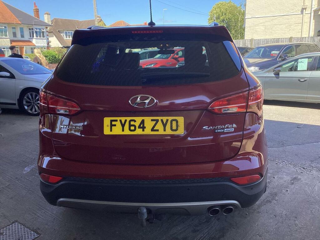 Hyundai Santa Fe Suv 2.2 Crdi Premium Se 4Wd Euro 5 7 Sea FY64ZYO Red #4