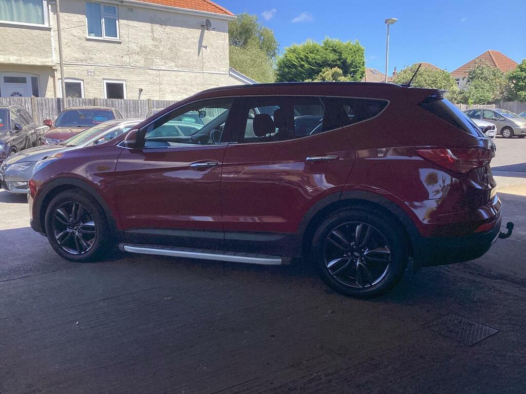 Hyundai Santa Fe Suv 2.2 Crdi Premium Se 4Wd Euro 5 7 Sea FY64ZYO Red #6