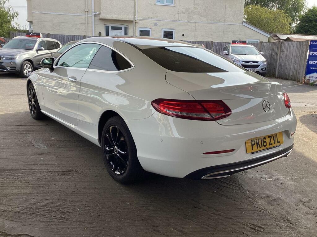 Mercedes-Benz C Class Coupe 2.1 C220d Sport Premium Plus G-tronic Eur PK16ZVL White #5