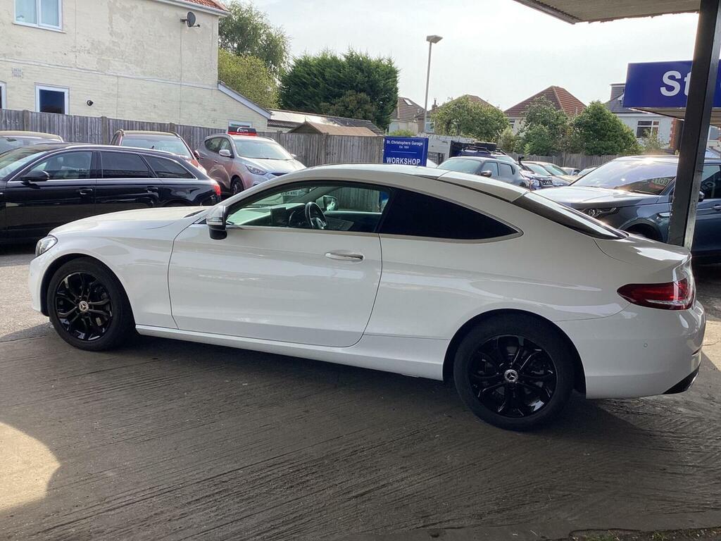 Mercedes-Benz C Class Coupe 2.1 C220d Sport Premium Plus G-tronic Eur PK16ZVL White #6