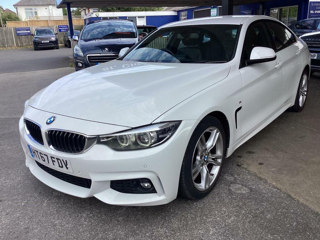 BMW 4 Series Gran Coupe 2.0 420D M Sport Euro 6 Ss White #6