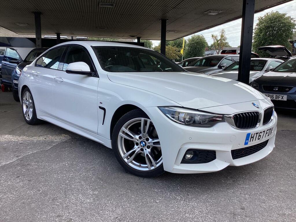 BMW 4 Series Gran Coupe 2.0 420D M Sport Euro 6 Ss White