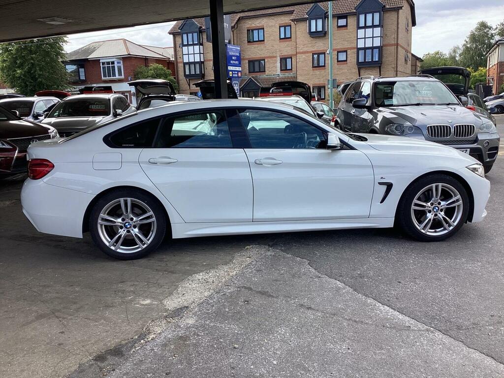 BMW 4 Series Gran Coupe 2.0 420D M Sport Euro 6 Ss White #2