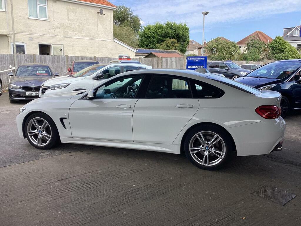 BMW 4 Series Gran Coupe 2.0 420D M Sport Euro 6 Ss White #5