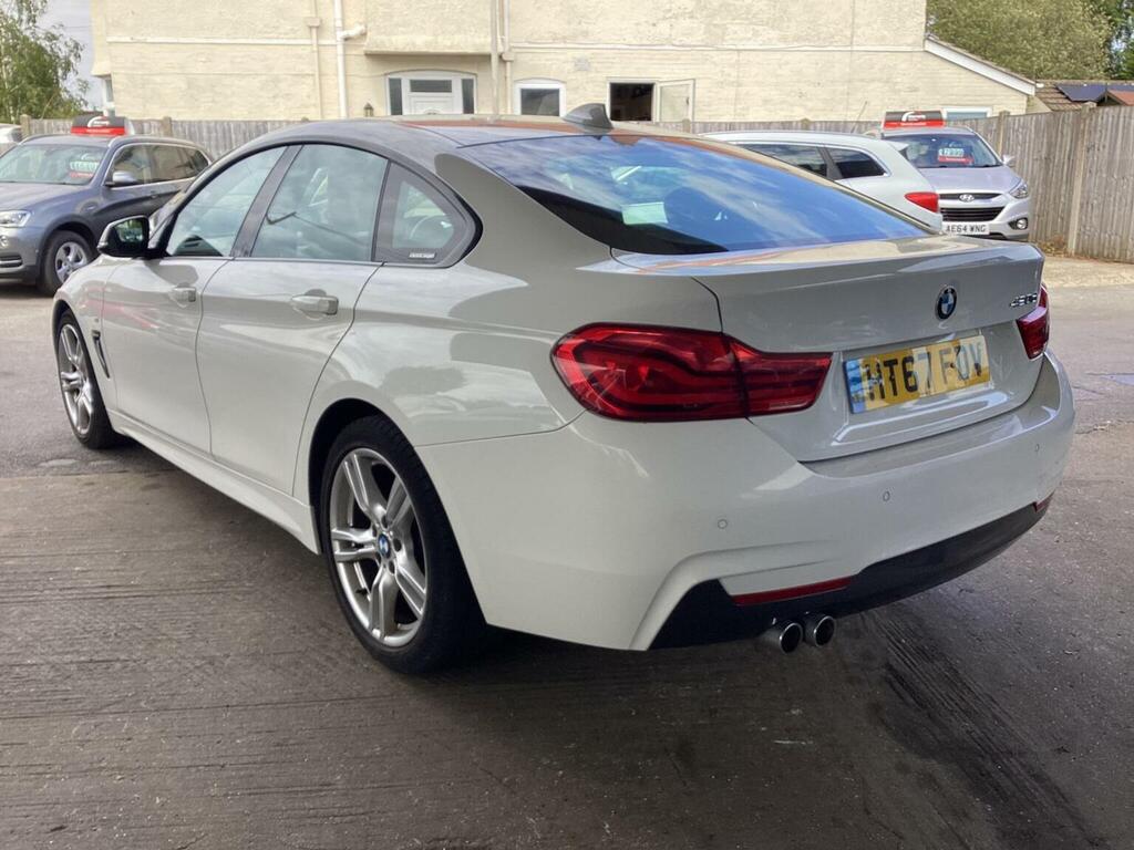 BMW 4 Series Gran Coupe 2.0 420D M Sport Euro 6 Ss White #4