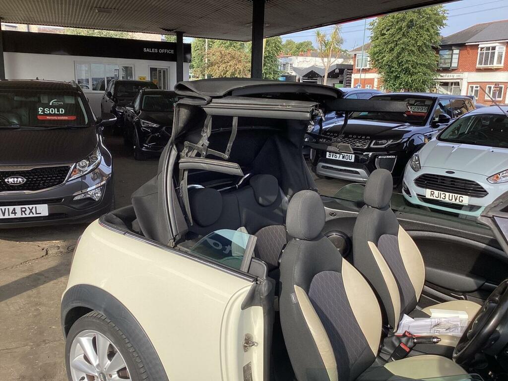 Mini Convertible Cooper D Convertible Euro 5 Ss White #9