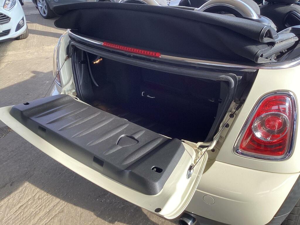 Mini Convertible Cooper D Convertible Euro 5 Ss White #15