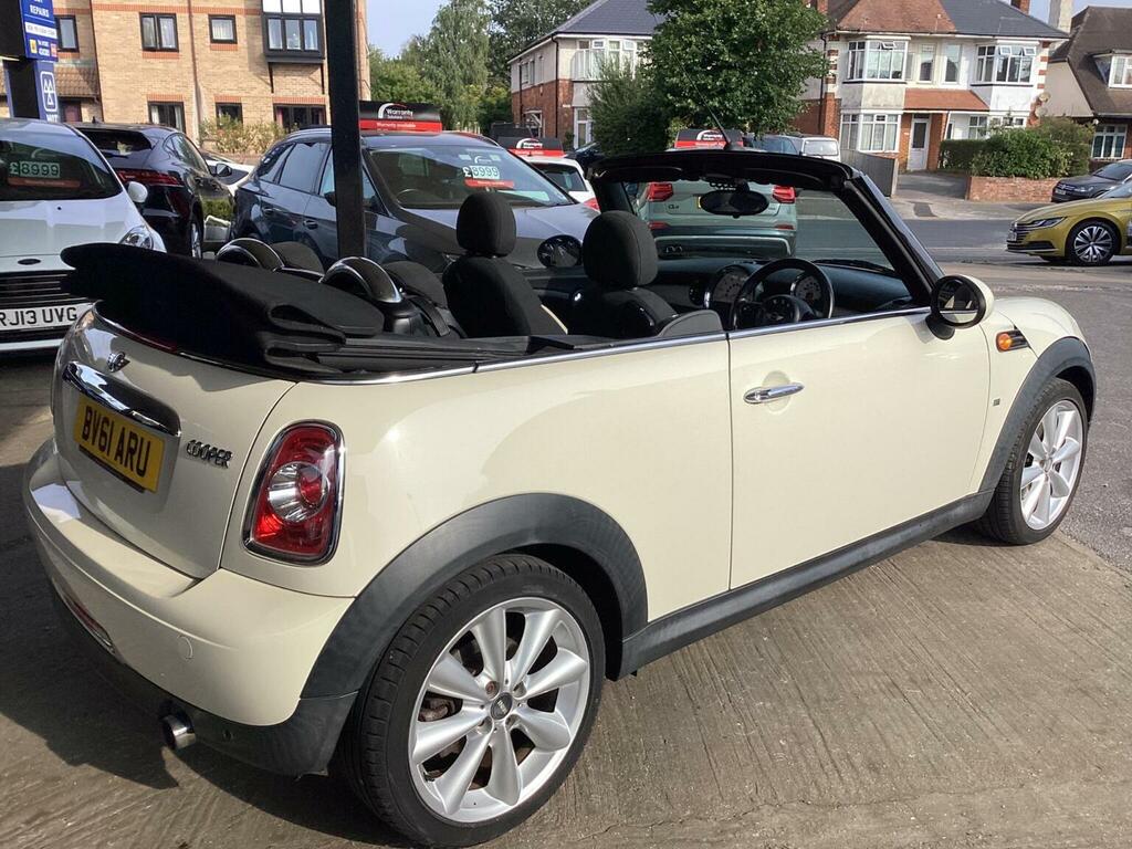 Mini Convertible Cooper D Convertible Euro 5 Ss White #11