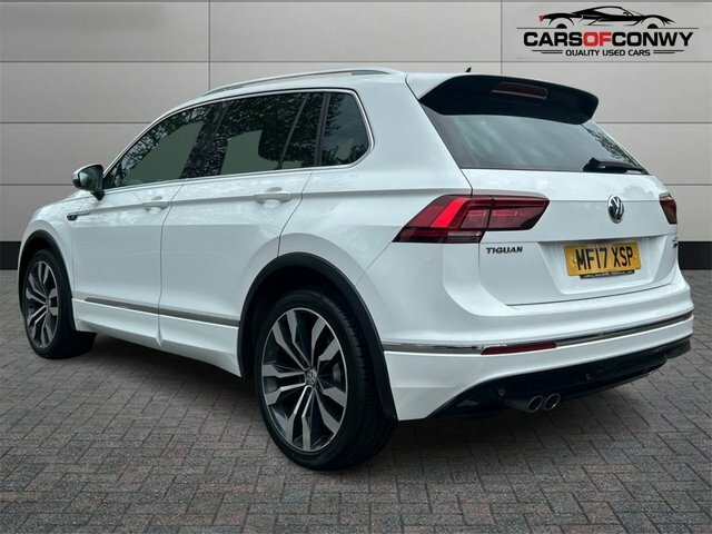 Volkswagen Tiguan 2.0 Tdi Bluemotion Tech R-line Suv Dsg MF17XSP White #5