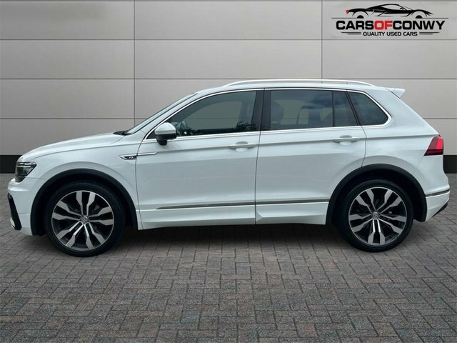 Volkswagen Tiguan 2.0 Tdi Bluemotion Tech R-line Suv Dsg MF17XSP White #4