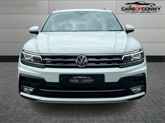 Volkswagen Tiguan 2.0 Tdi Bluemotion Tech R-line Suv Dsg MF17XSP White #2