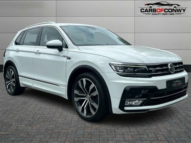 Volkswagen Tiguan 2.0 Tdi Bluemotion Tech R-line Suv Dsg MF17XSP White