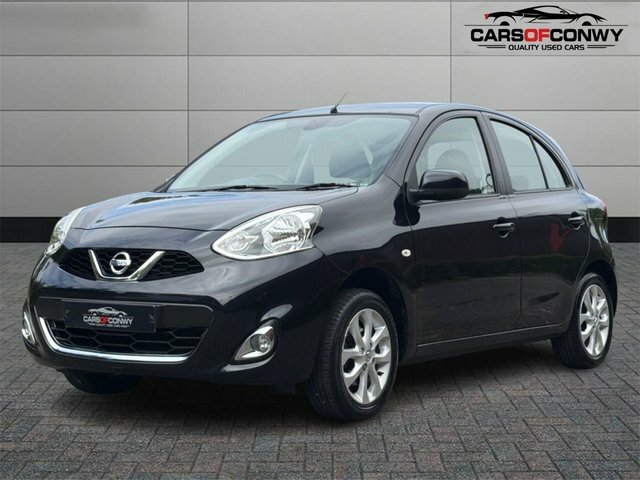 Nissan Micra 1.2 Acenta Hatchback Cvt Euro 6 80 Ps Black #3