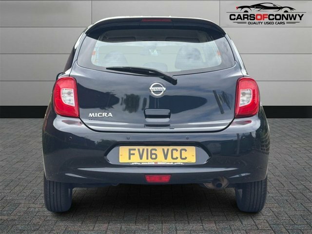 Nissan Micra 1.2 Acenta Hatchback Cvt Euro 6 80 Ps Black #6