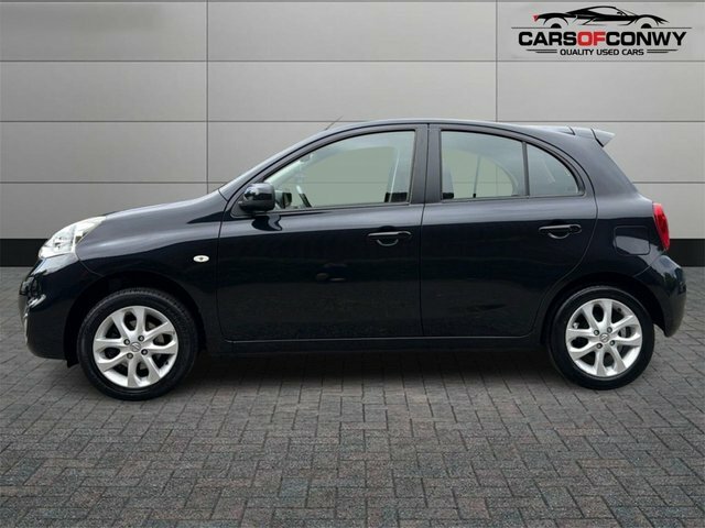 Nissan Micra 1.2 Acenta Hatchback Cvt Euro 6 80 Ps Black #4