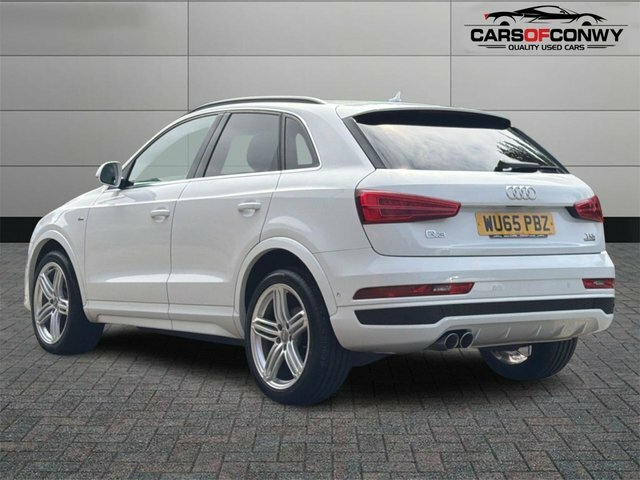 Audi Q3 2.0 Tdi S Line Plus Suv S Tronic Quattr WU65PBZ White #5
