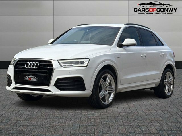 Audi Q3 2.0 Tdi S Line Plus Suv S Tronic Quattr WU65PBZ White #3