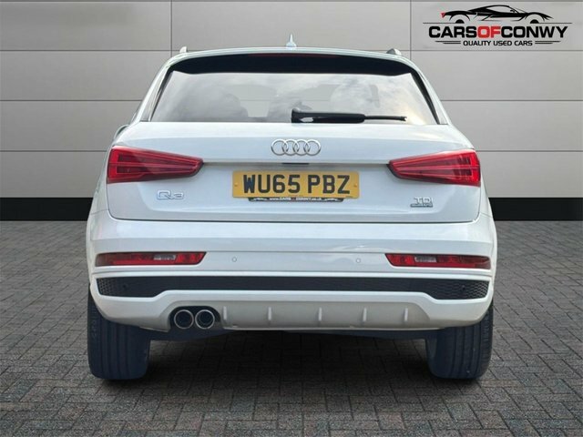 Audi Q3 2.0 Tdi S Line Plus Suv S Tronic Quattr WU65PBZ White #6