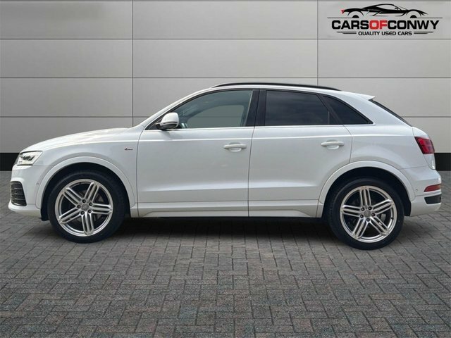 Audi Q3 2.0 Tdi S Line Plus Suv S Tronic Quattr WU65PBZ White #4