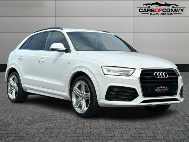 Audi Q3 2.0 Tdi S Line Plus Suv S Tronic Quattr WU65PBZ White