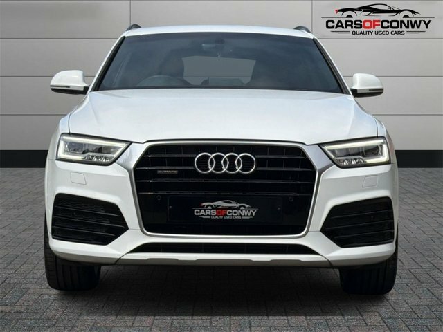 Audi Q3 2.0 Tdi S Line Plus Suv S Tronic Quattr WU65PBZ White #2