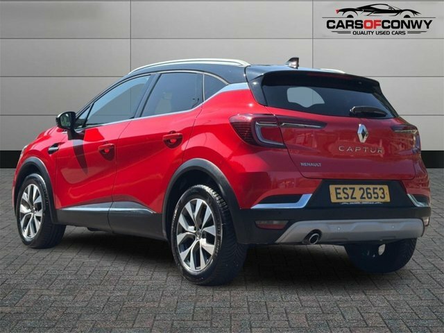 Renault Captur 1.3 Tce S Edition Suv Edc Euro 6 S S ESZ2653 Red #5
