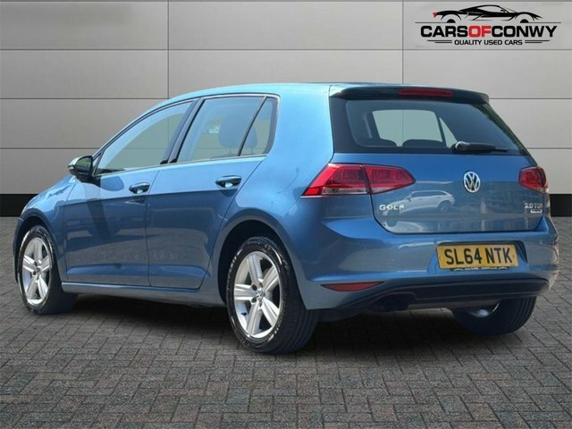 Volkswagen Golf 2.0 Tdi Bluemotion Tech Match Hatchback SL64NTK Blue #5