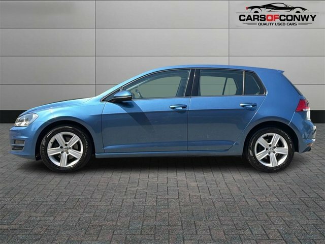 Volkswagen Golf 2.0 Tdi Bluemotion Tech Match Hatchback SL64NTK Blue #4